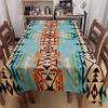 1pc  Boho Geometric Aztec Tablecloth,  Farmhouse Dining Table Cover for Kitchen Dining Room Party Decor