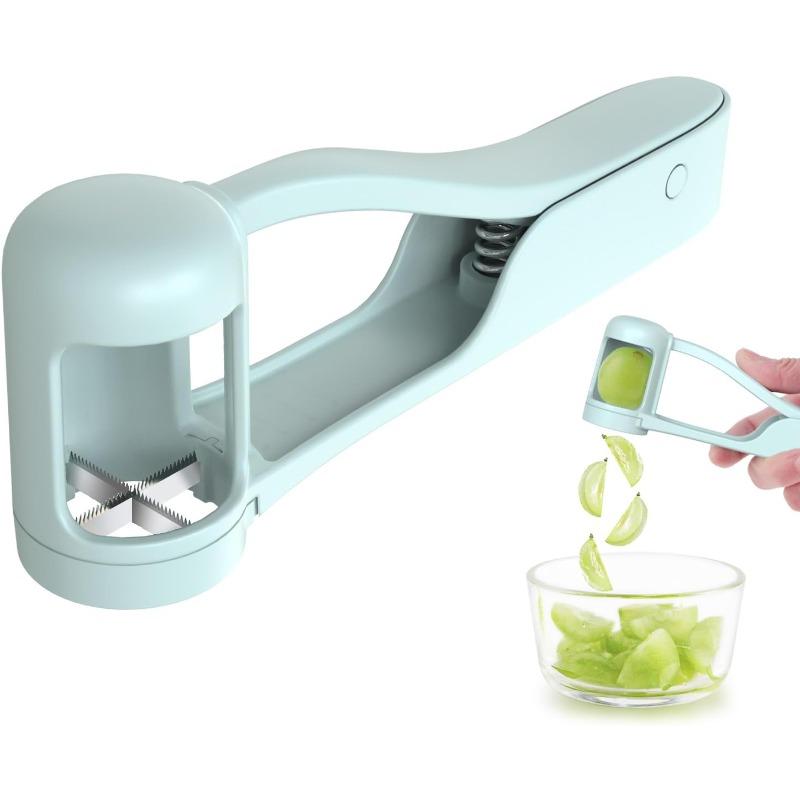 Tomato Slicer Cutter Grape Tools Cherry Fruit Salad Splitter Artifact for Toddlers Small Kitchen Accessories Cut Gadget for Baby
