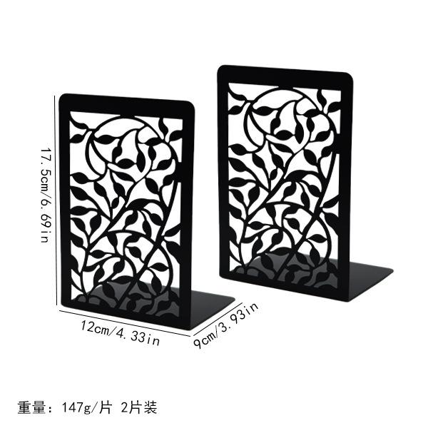 Shelves Decorative 1 Pairs,Tree Metal Bookends, Book Holder for Shelf,Unique Book Stoppers for Shelves,Home Decorative Book Ends