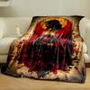 Sacred Heart Jesus Blanket  Printed Blanket for Living Room Bed Couch Lunch Break Soft Cozy Blanket for Friend's Festival Gift