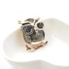 Wearing Glasses Green Eyed Owl Brooch Fashionable Enamel Animal Brooch Dinner Parties Jewelry Brooch Accessories Holiday Gifts