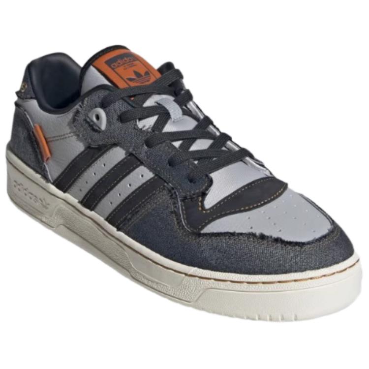Adidas Originals Rivalry Lightweight Comfortable Non-Slip Durable Low-Top Sneakers Unisex Sneakers Gray IH3294