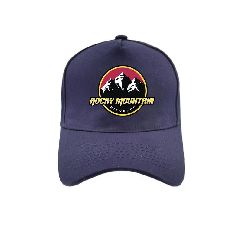 Rocky Mountain Bike Baseball Cap Cool Adjustable Rocky Mountain Hats Women Unisex Outdoor Caps Adjustable