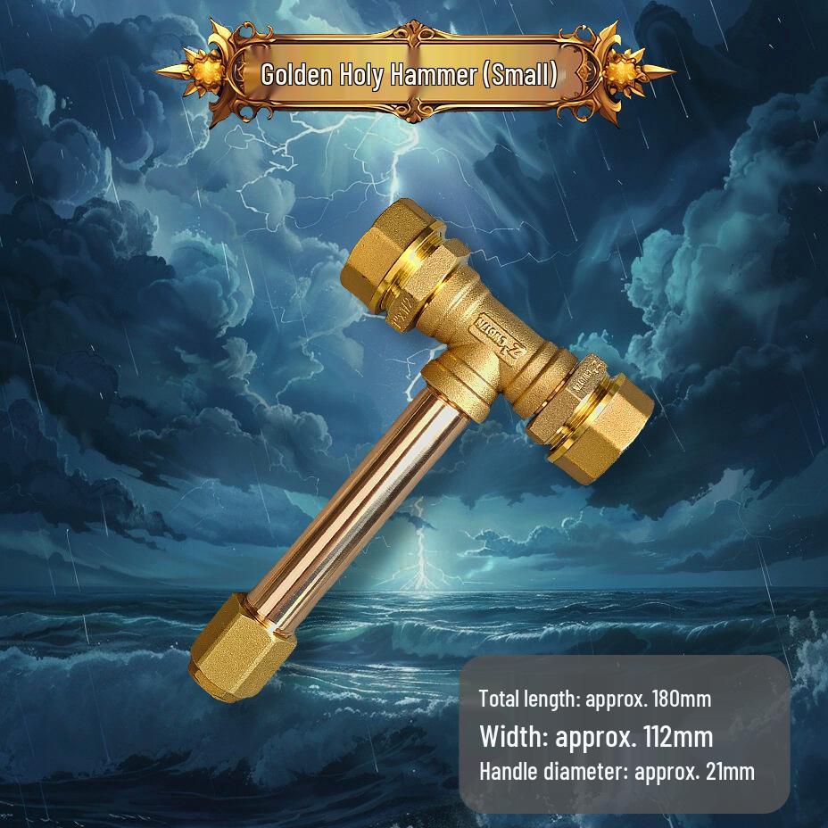 Thor s Hammer DIY Assembly: Handmade Metal Ornament Props - Haotian s Creative Big Hammer