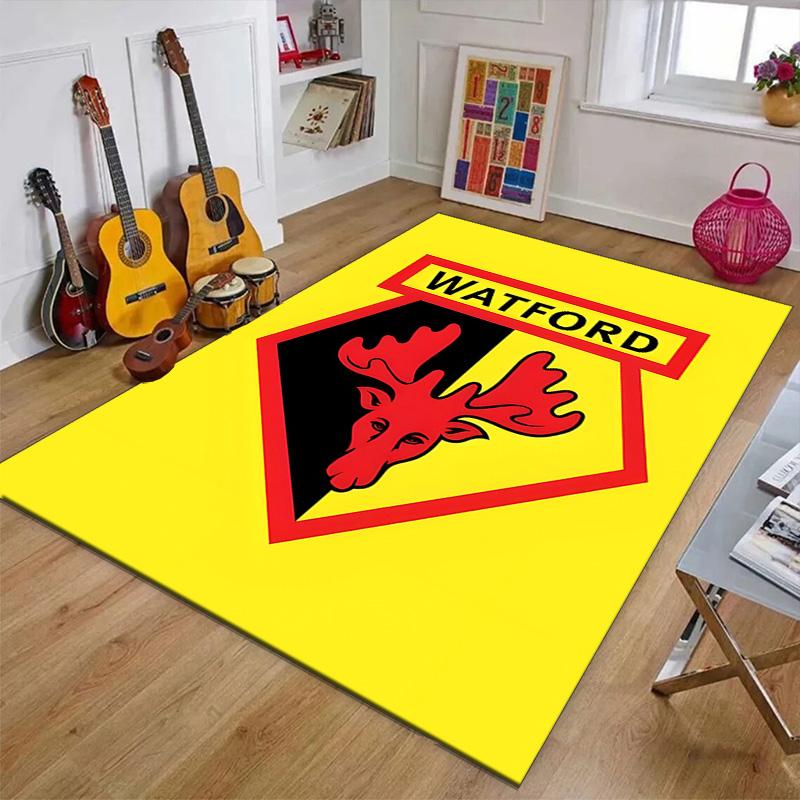 1 ud. Equipo de Fútbol (57) Alfombra de área con diseño impreso para dormitorio, sala de estar, decoración del hogar, alfombras, tapete, tapete antideslizante, alfombra para mesita de noche