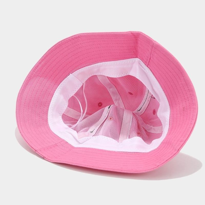 Unisex Harajuku Fischerhut Atmungsaktiver Fischerhut Sonnenhut Kätzchenohr-Dekore Sport Vintage Kätzchenohr