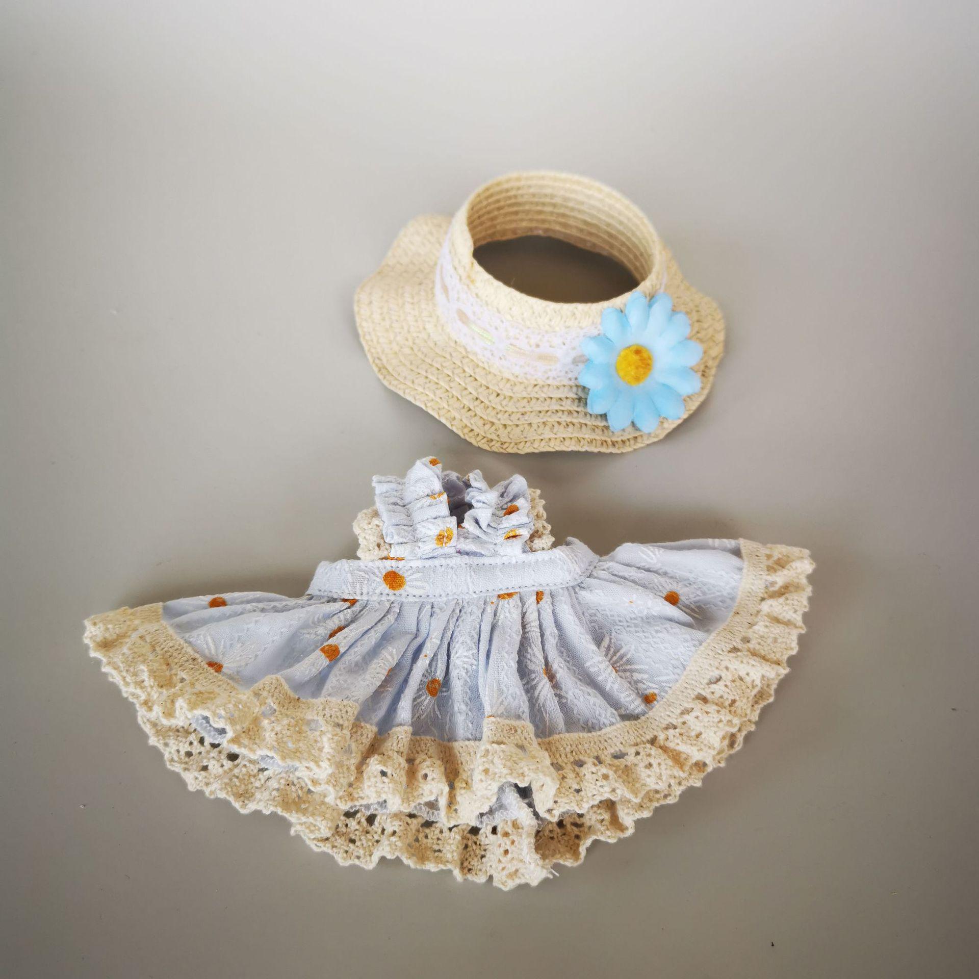 

Одежда для куклы Лабубу в сидячей позе (Первое и второе поколение) 17CM Labubu Size