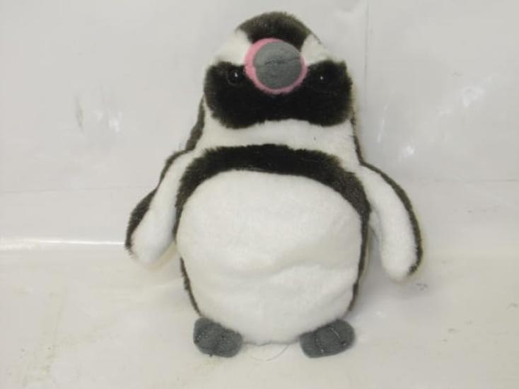 Naitou Design Мягкая игрушка Серия «Подводная прогулка Почамару» Пингвин, Маленький, Черный пингвин, Поза для плавания, Общая длина: Примерно 17см