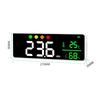 Wall Mounted Hanging Digital Sound Level Meter Large LCD Display Noise Meter Decibel Temperature & Humidity Measurement Tester