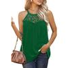 Womens Summer Beach Lace Tank Tops Blouse Holiday Ladies Casual Vest Plus Size