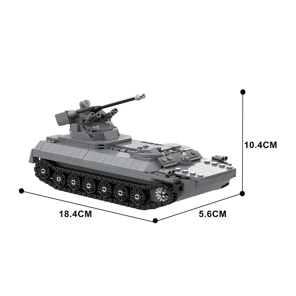 Gobricks MOC Серия Военных Танков MT LB 6MB IFV Набор Строительных Блоков SKOT-2AP Башня Пулемет PKT Кирпичи Модель Игрушки Подарок