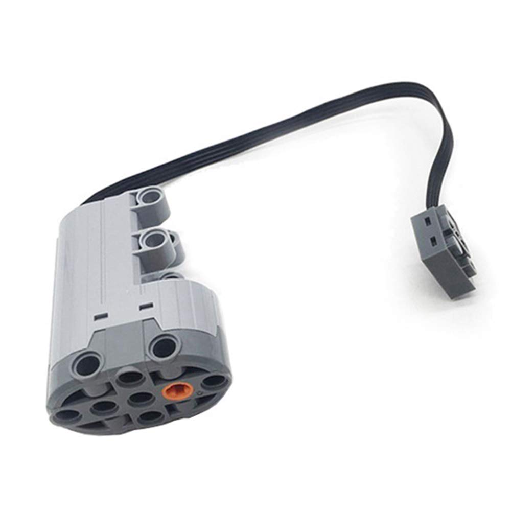 Mingkai Power Functions L-Motor 88004, Servo Motor Steering Motor for LEGO 88004, Gray