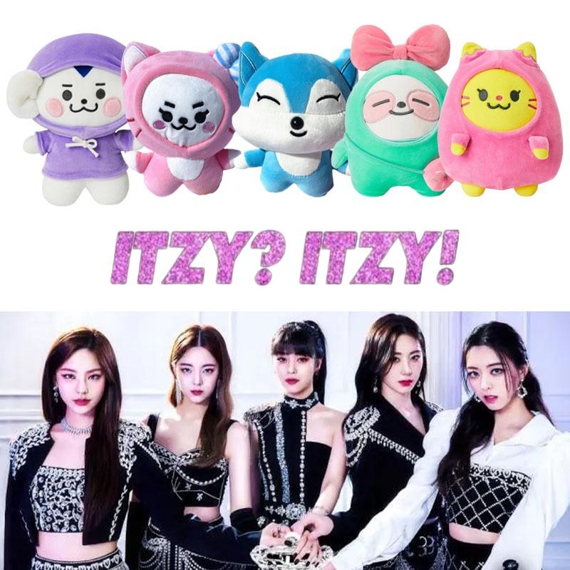 Itzy Wdzy Plush Toy Stuffed Animal Dolls Lia Ryujin Yuna Xmas Birthday Gift