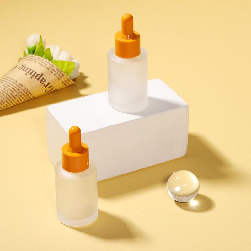30ml Frosted Macaron Dropper Bottle - Transparent for Essential Oils and Essences