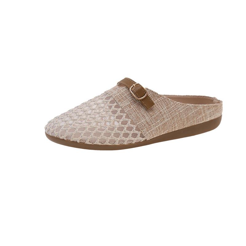 New One-foot Lazy Shoes Half-slipper Boots Fisherman Shoes Flat Single Shoes