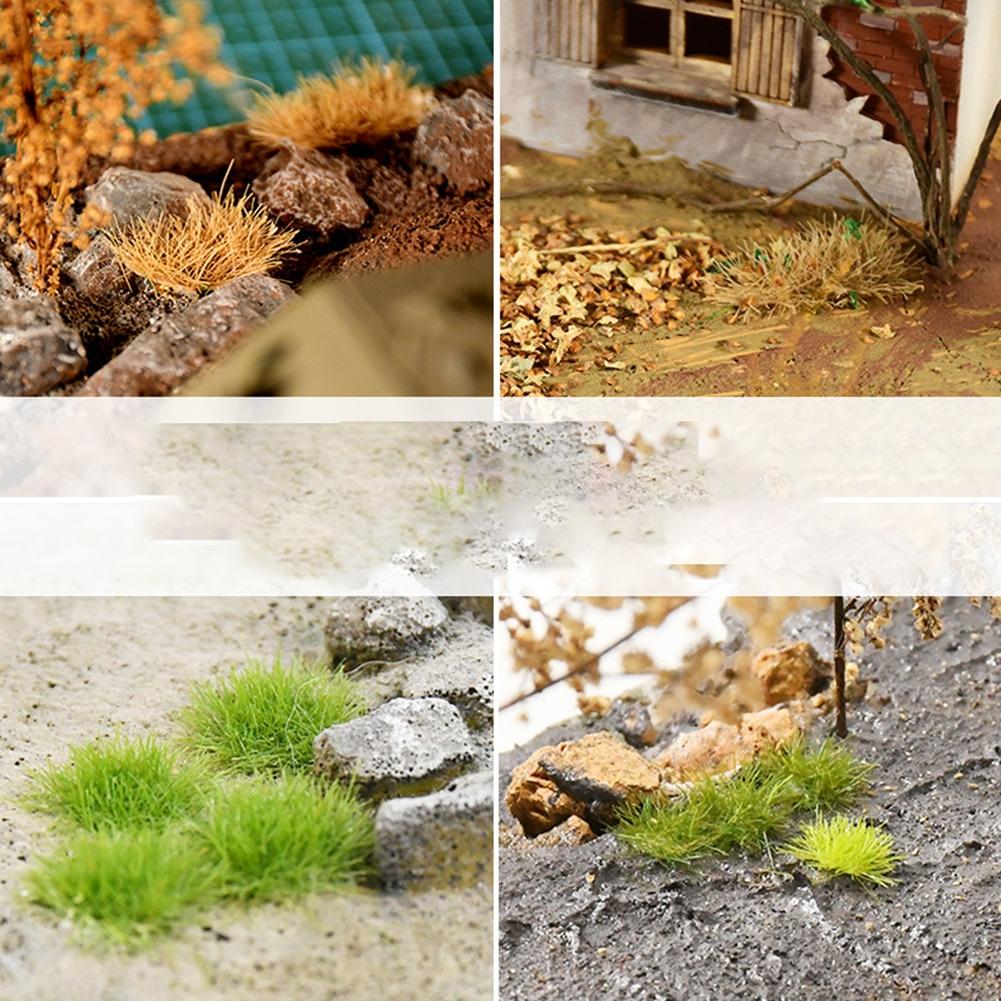 Static Grass Irregular Model 8mm High City Beautification Terrain