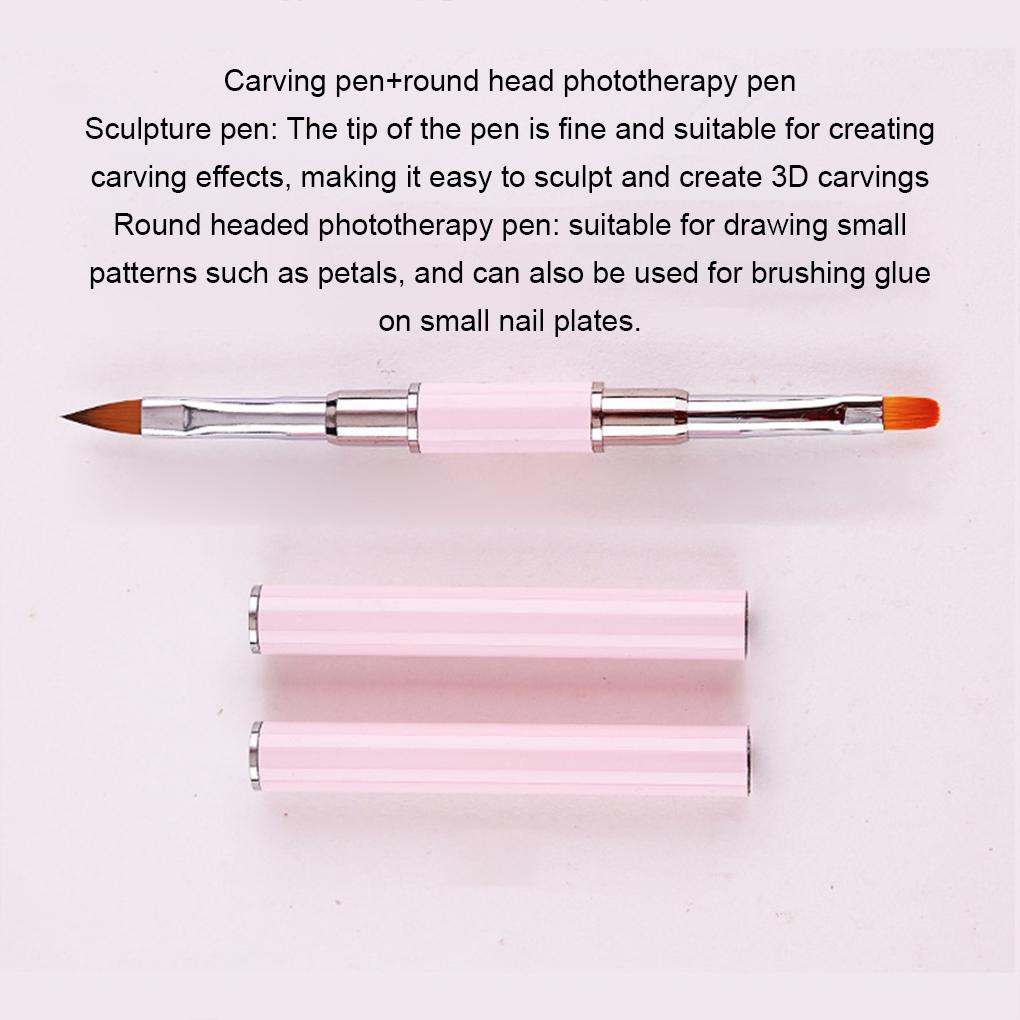 5pieces Professional Grade Nail Art Brushes Set - Precision Tools For Easy And Precise Nail Art Gel Nail Polish