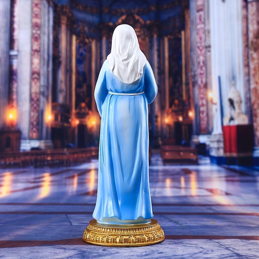 Virgin Mary Statue of Pregnant Mary Statue of Expectant Mother Mary Statue Resin and Stone Religious Gifts, Decorative Collection Ornaments