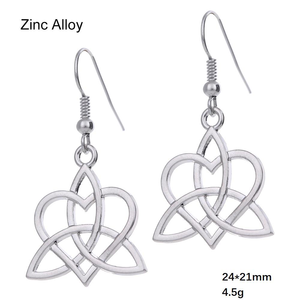 Teamer Witch Knot Pendant Necklace For Women Viking Irish Celticss Knot Magic Wicca Necklaces Jewelry Valentine Gifts Wholesale