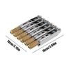 10.5mm 6 String Headless Electric Guitar Bridge Zinc Alloy Locking String Guitar Bridge for DIY Building Replacement and Upgrade