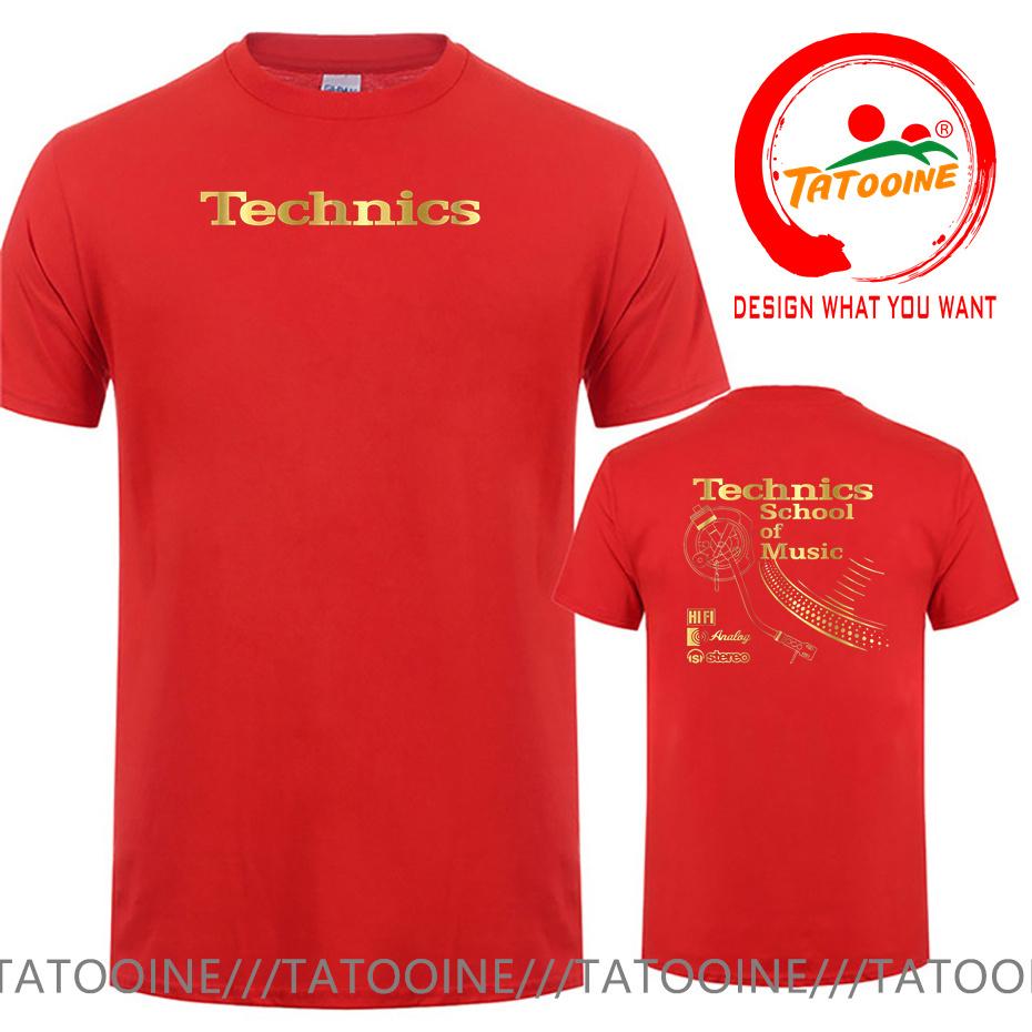 Vintage Deejay Shirt Long Play Tshirt Technics School Of Music T Shirt Unisex Retro Dj Music Tshirt Hot Sale Fashion Top Tee Shirt