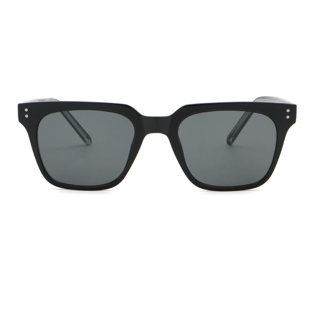 Sunglasses men's high-end sense new fashion plain makeup versatile European and American style show face small square sunglasses women