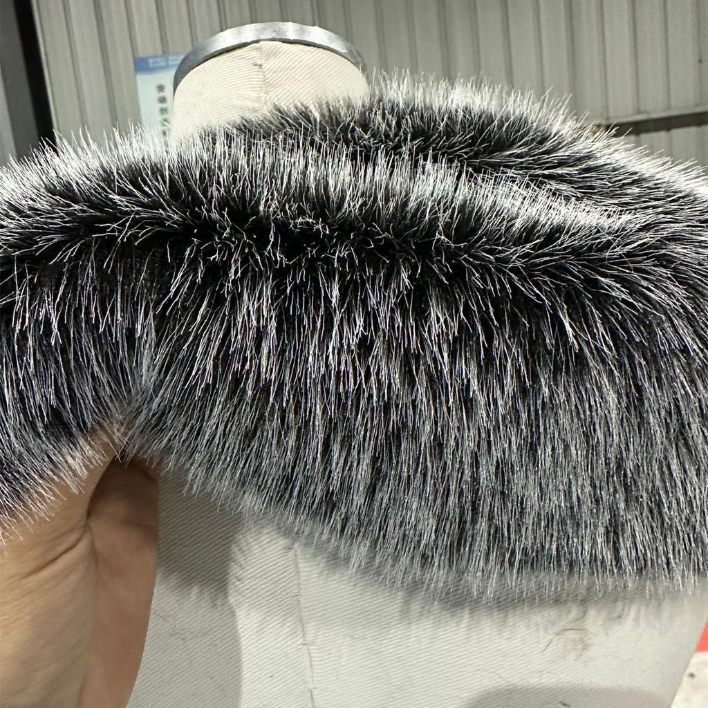 2025 Winter Fur Collar Faux Medieval Warrior Viking Fur Scarf Shawl Man Halloween Cosplay Faux Fur Scarf Costume