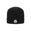 Moncler Beanie With Logo Patch M1131 999