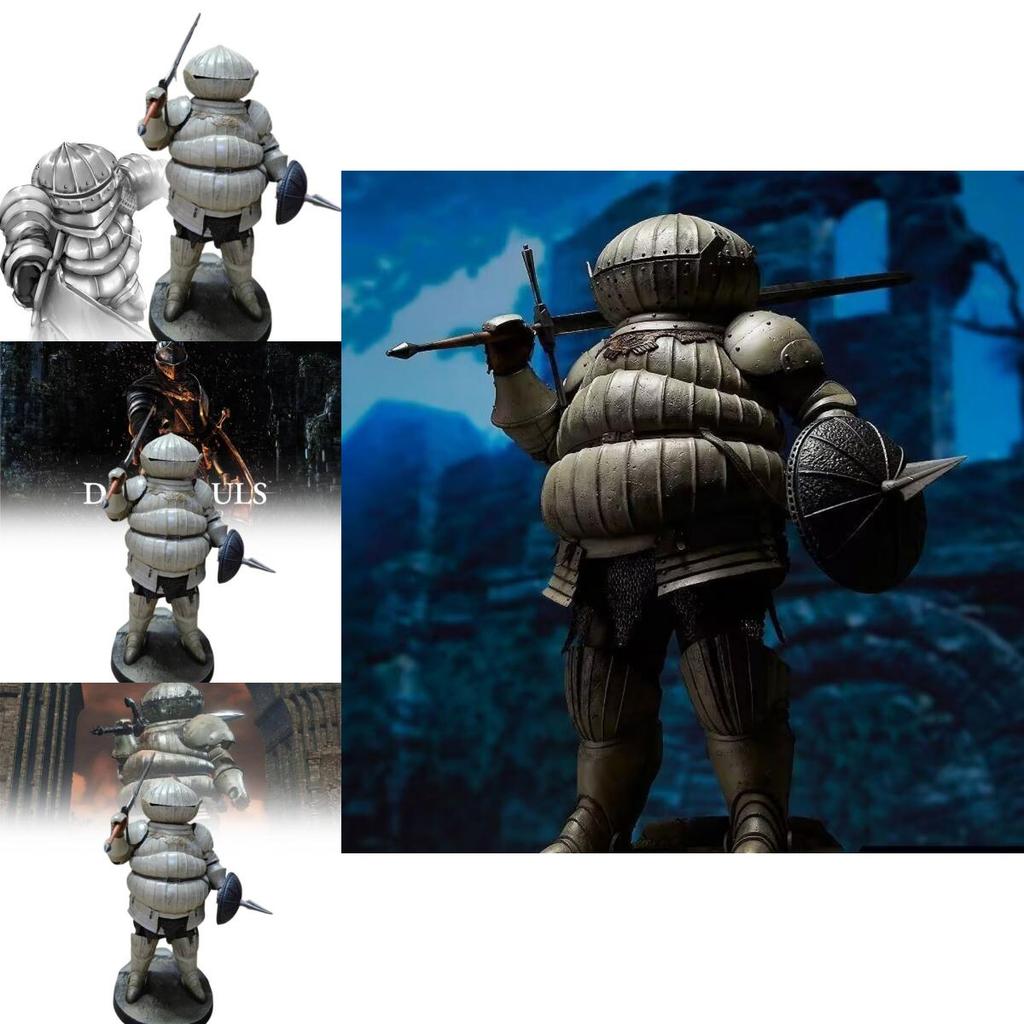 Gecco Dark Souls Rycerz Cebulowy Duży Rozmiar Figurka PCV Kolekcjonerska Statua Element Dekoracyjny