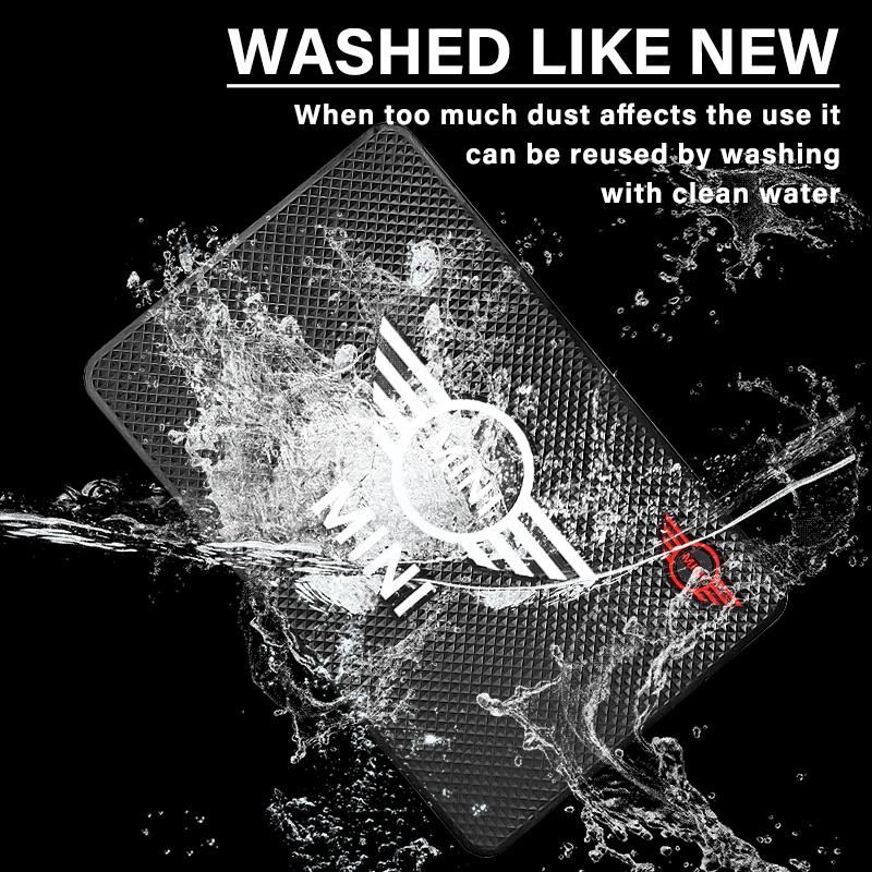 1Pcs Car Anti Slip Mat Phone Holder Non-Slip Pad Car Accessories For MINI Cooper Fridge One S F56 R57 R58 R60 JCW Countryman Clubman