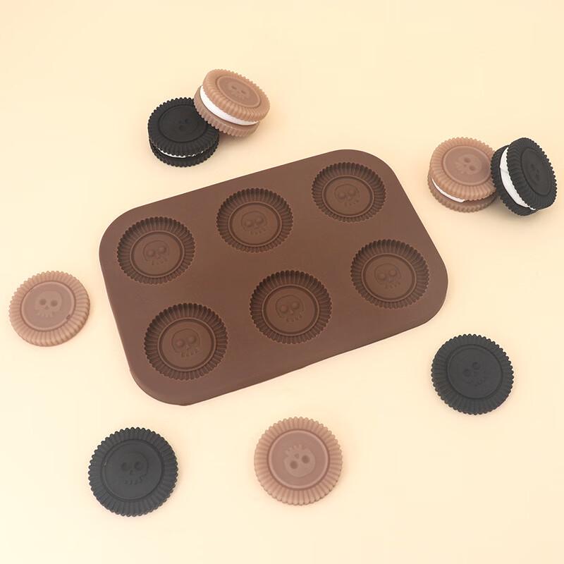 MDNG Skull Sandwich Cookie & Chocolate Mold