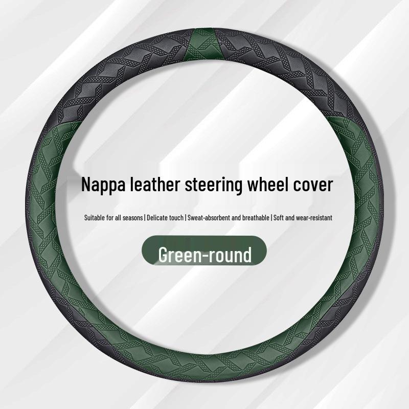 Cadillac Steering Wheel Cover for XT4, XT5, XT6, CT4, CT5, XTS, ATSL - Non-slip, All-Season Grip