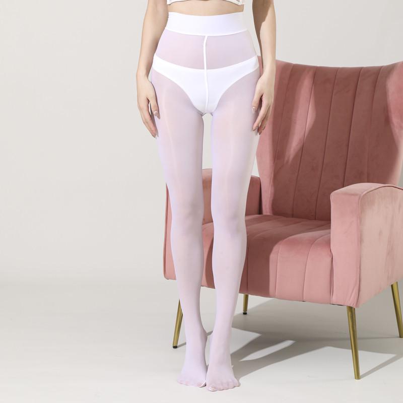8D Glänzende Pferdeöl-Masken-Strumpfhose für Damen & Herren - Seidig, Wasserleicht, Schlankmachende Leggings & Bühnensocken