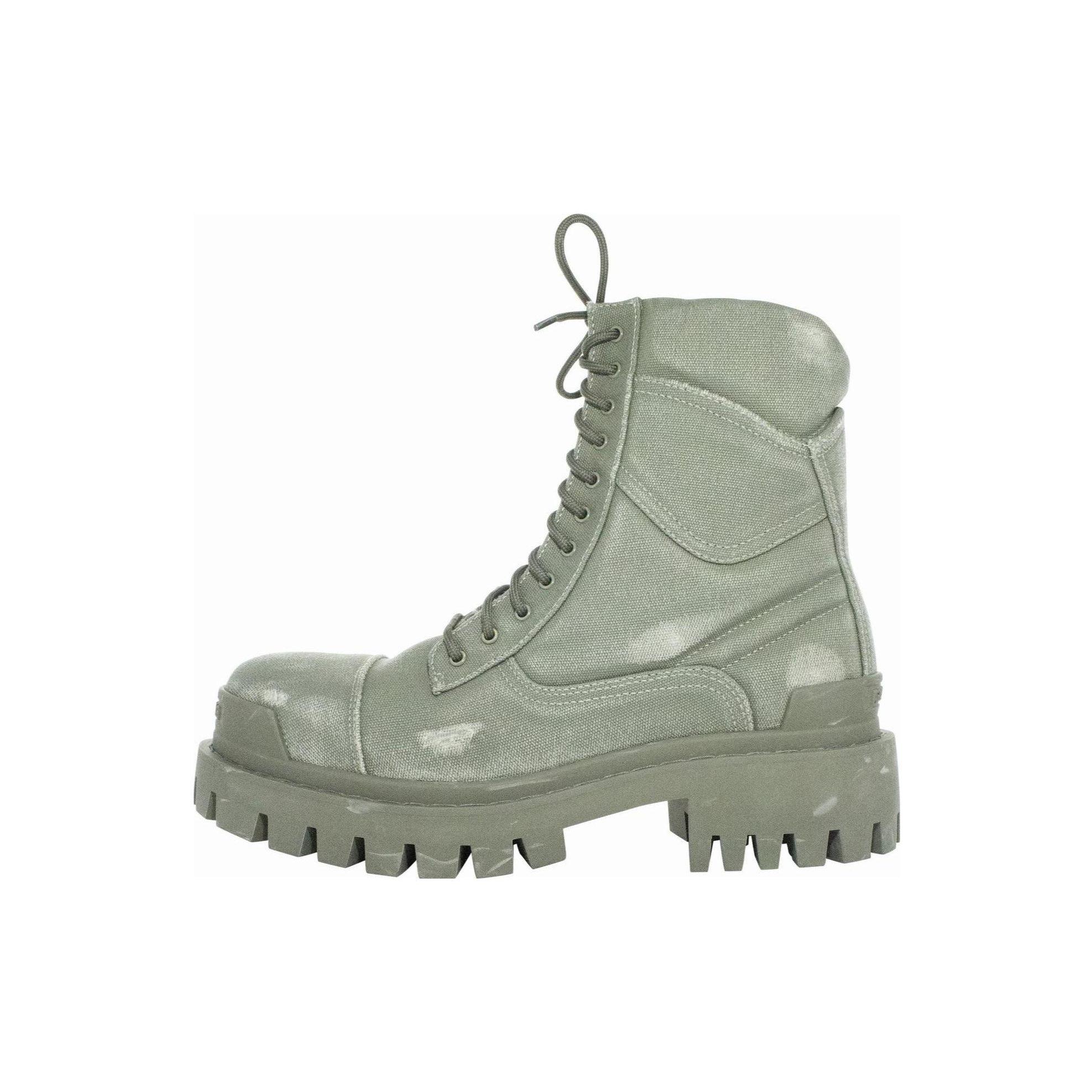 Balenciaga Combat Strike Zābaki `Mazgāti Zaļi