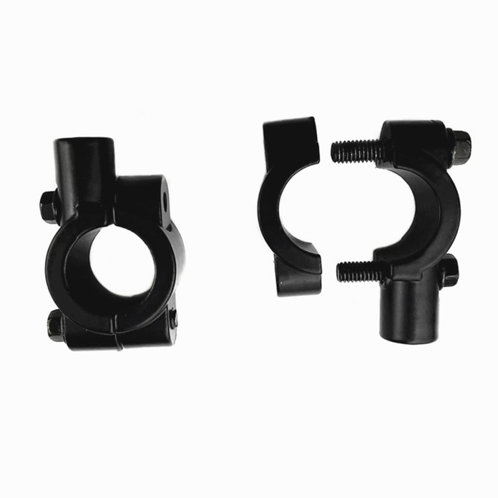 MAJORMENCH Bike Rearview Mirror Holder Set of 2 10mm Clamp
