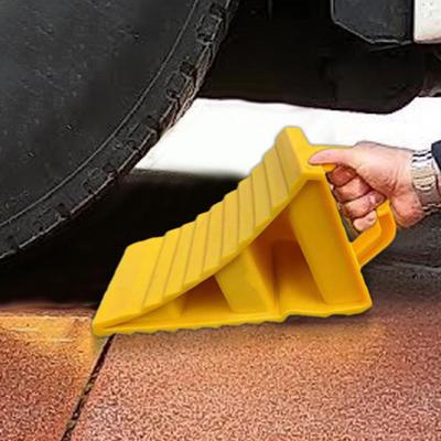 4Pcs Car Wheel Chocks with Handles Non-Slip Wheel Stoppers for RVs