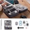 RERACO Gadget Large Power Supply Laptop PC Lightweight Pouch, Capacity, Waterproof, Storage, Peripherals, 3-Layer Design, Charger, Cable, Bag, Travel,