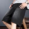 JieLeNuo Men's Retro Washed Denim Shorts