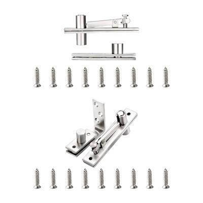 Invisible  Hinges 360 Degree Pivots Designs Concealed Door Hinges Adjustable Pivots Hinges  Simple Installation for Secret Door 