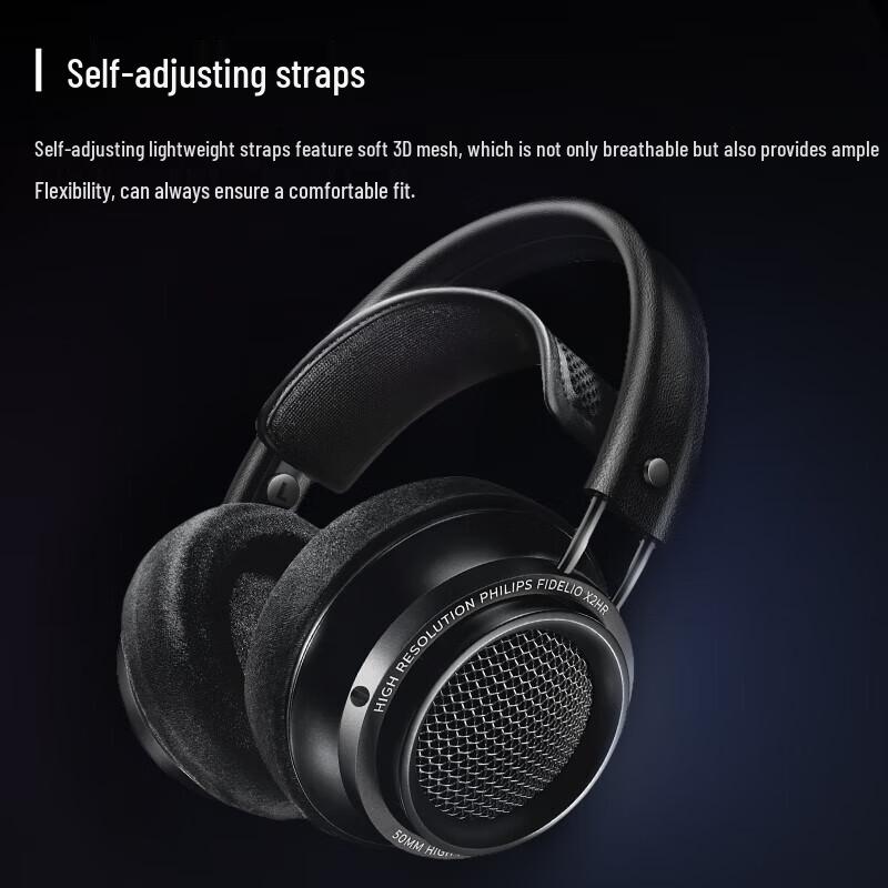 Philips Fidelio X2HR HiFi Over-Ear Wired Headphones