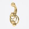 BIMBA Y LOLA [24SS] BIMBA Y LOLA Multi Ring Gold Hoop Ring B245AIW022GOF