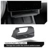 LUCKEASY for Tesla Model Y 2024/Model 3 2021-2022 Under The Central Control Screen Car Storage Box Hidden Storage Case Tray