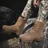 2025 Men's Tactical Combat Boots: Wear-Resistant Military & Hiking Footwear for Desert, Mountaineering, and Special Forces Training.