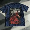 Blood Borne Anime Lover Tshirt Oversized Unisex Streetwear Trendy Cotton Print Tshirts For Unisex Unisex Fashion Breathable Soft