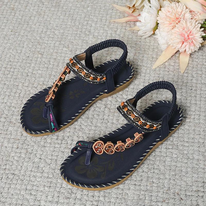 Fashion Women Summer Sandals Shoes Fashion Beach Shoes Woman Light Women's Sandals Open Toe Flat Women's Flip Flops Sandalias Mujer