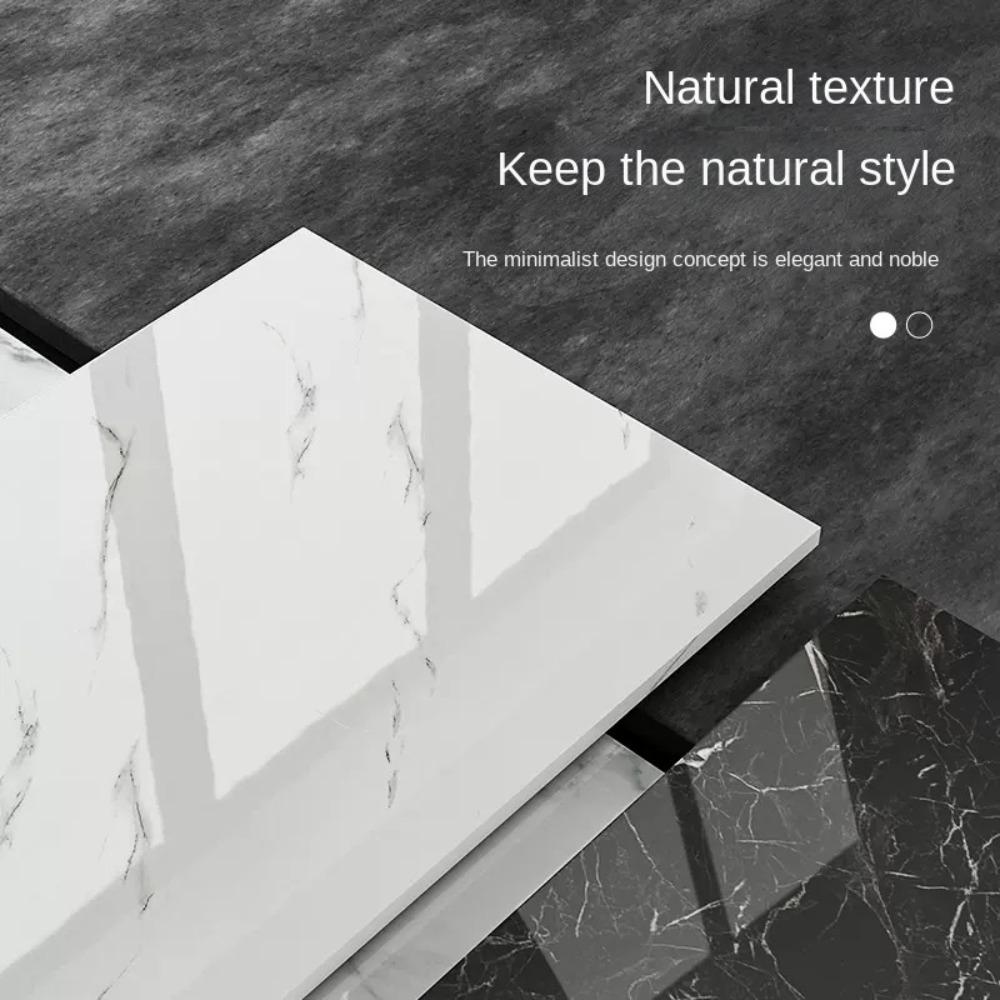 10x Home Decor 30cmx60cm Marble Tiles Sticker Waterproof PVC Tile Wall Sticker Self-adhesive Imitation Ceramic Tile Kitchen