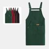 Oil-proof Kitchen Cooking Apron Stain-proof Catering Work Clothes  Household