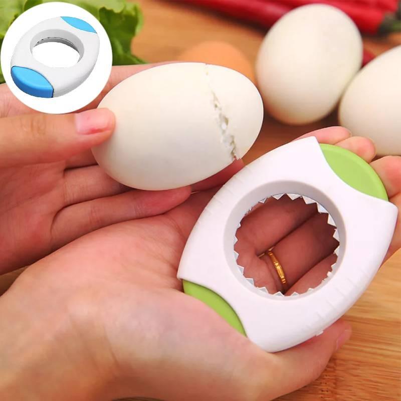 Convenient Eggshell Slicing Tool Modern Kitchen Gadget For Effortless Egg Cooking