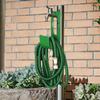 Garden Hose Hanger Wall Mounted Portable Hose Holder Tap Watering Hose Organizer for Outside Yard for Water Hose Expandable Hose