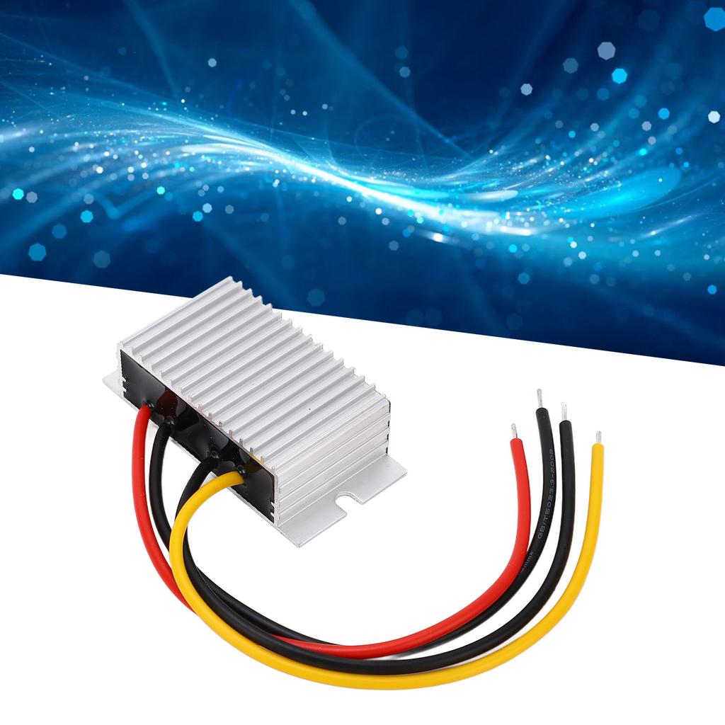 Module with Aluminum   High Efficiency Voltage Converter Module IP67 Waterproof     Module  12V 24V 8‑36V To 5V 5A for Vehicle